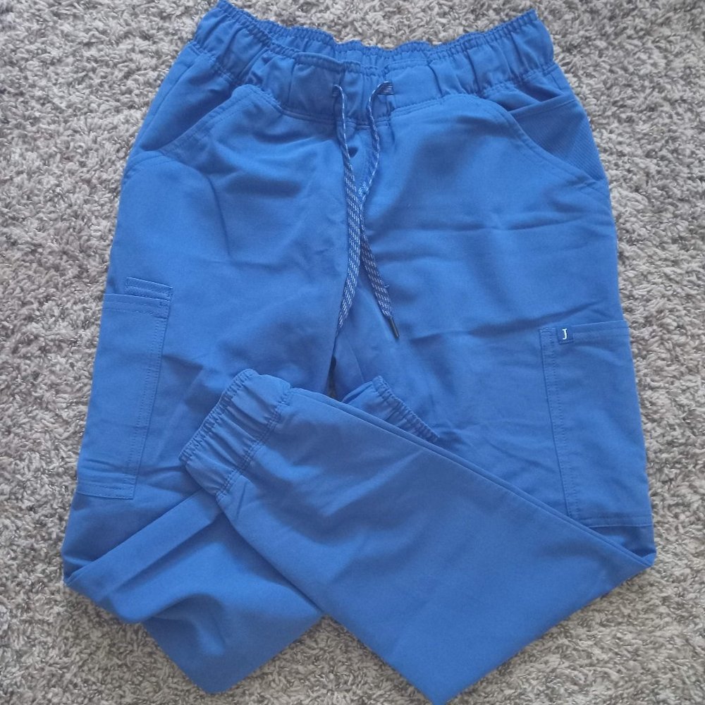 Jaanuu Mesh-Enhanced Jogger Scrub Pants